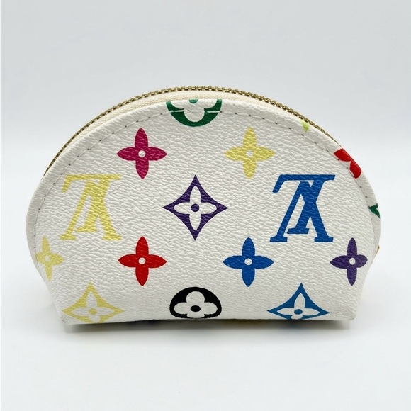 Multicolor Monogram Pouch - Picture 2 of 5